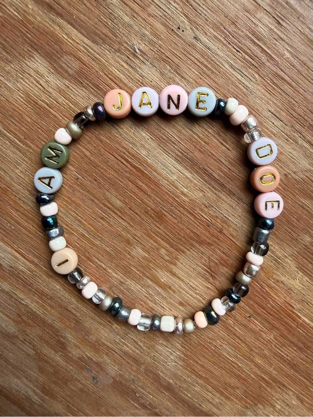 “I AM JANE DOE” Survivor’s Support Bracelet